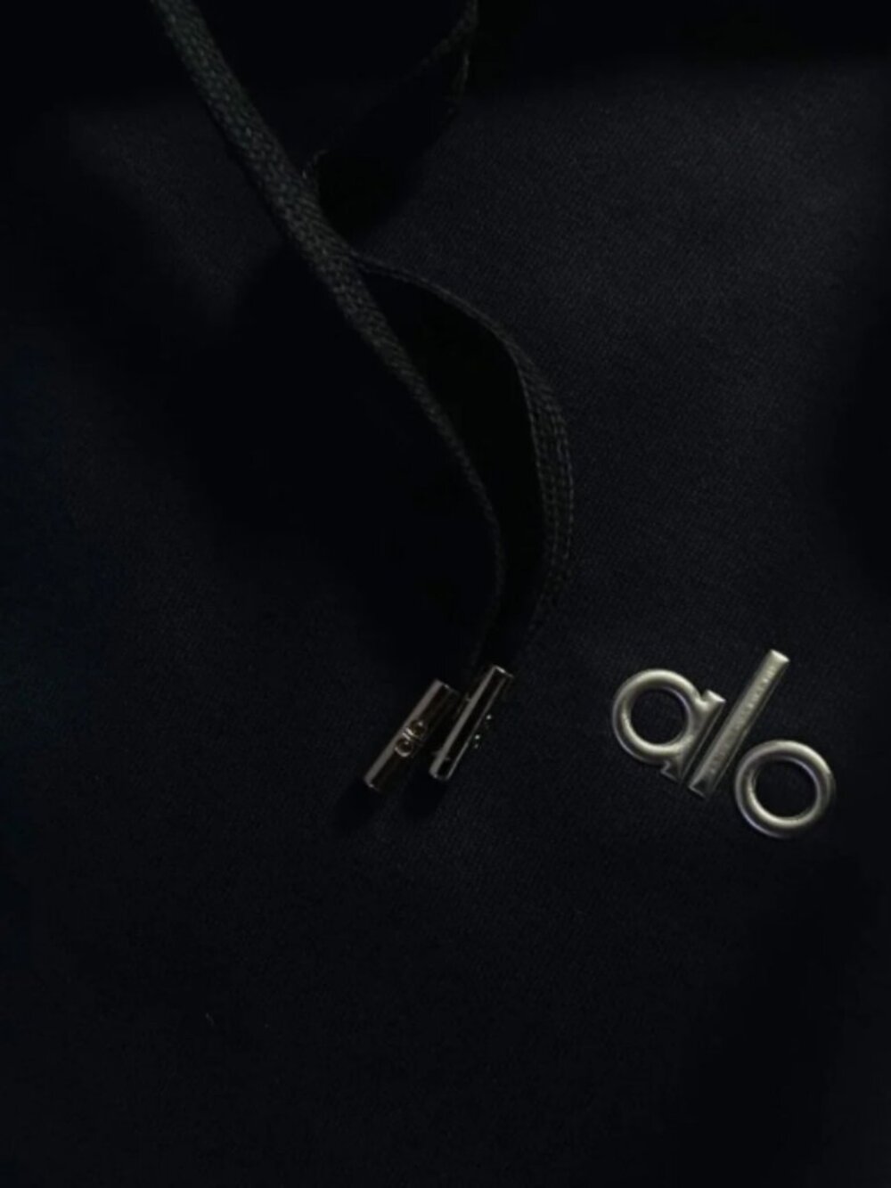 ALO Yoga Unisex Navy Quarter-Zip Hoodie and Jogger Set NWT - Picture 7 of 7